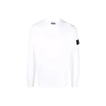 STONE ISLAND Compass patch Crew neck Sweatshirt