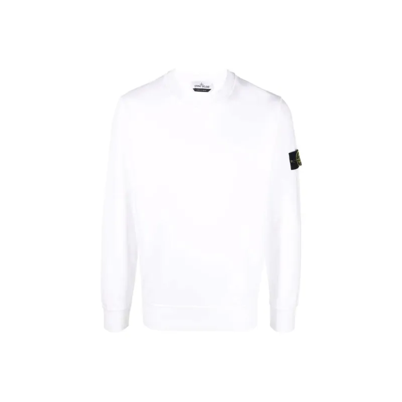 STONE ISLAND Compass patch Crew neck Sweatshirt-0