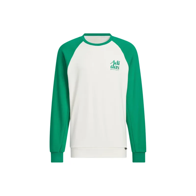 Adidas Small Logo Sweatshirt Men's Smoke Green-0