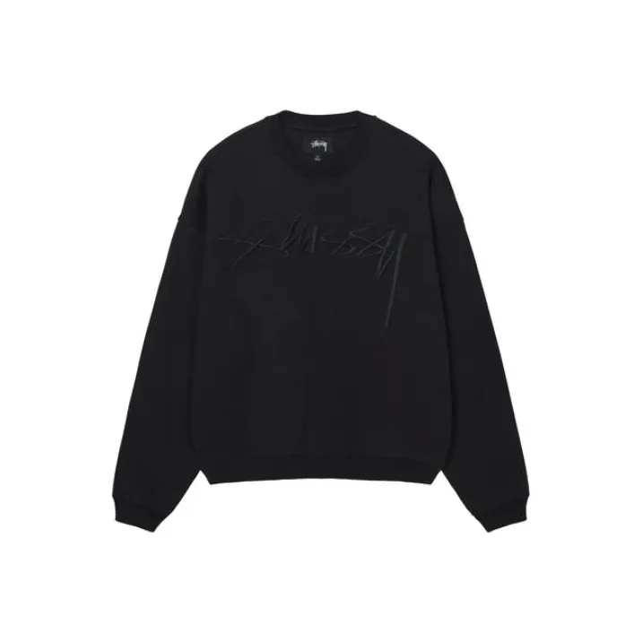 Stussy Relaxed Smoothstock Crew-0