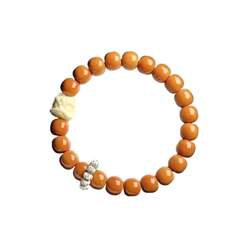 YUSHENGQING Monkey Head Walnut Bracelets Unisex