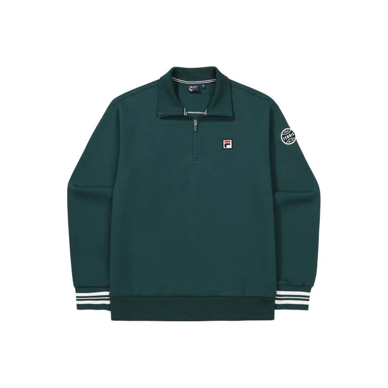 FILA Sweatshirts Men Dark Green-0
