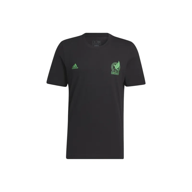 Adidas Mexico T-Shirts Men Black-0