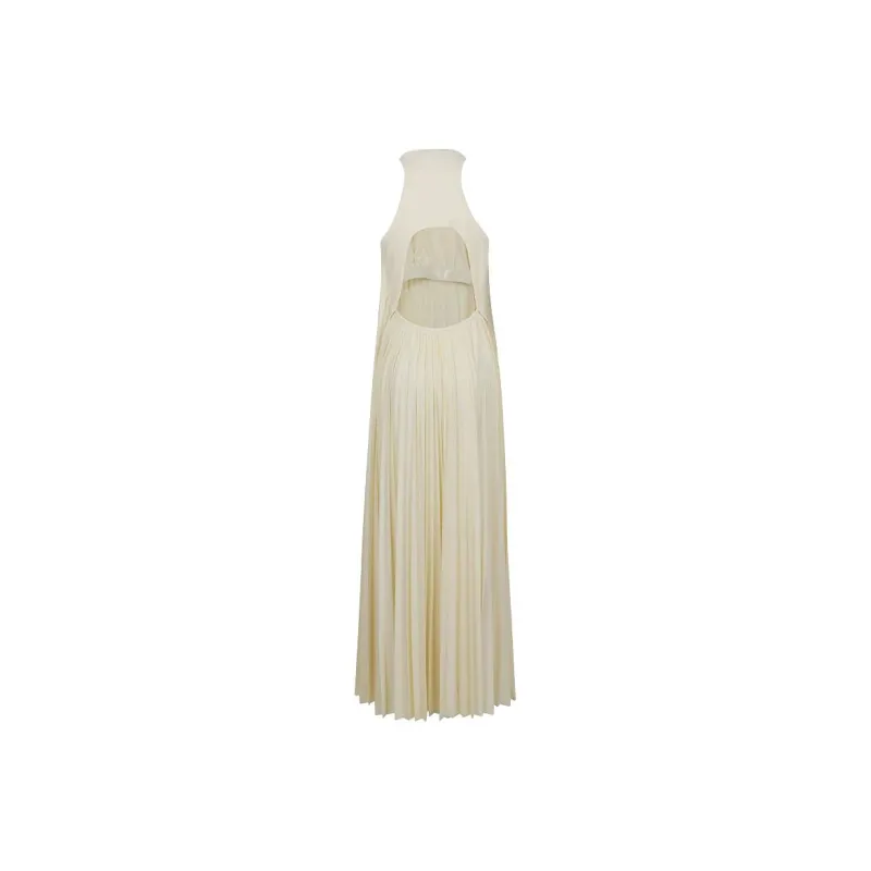 SportMax Pleated Halter Dress-1