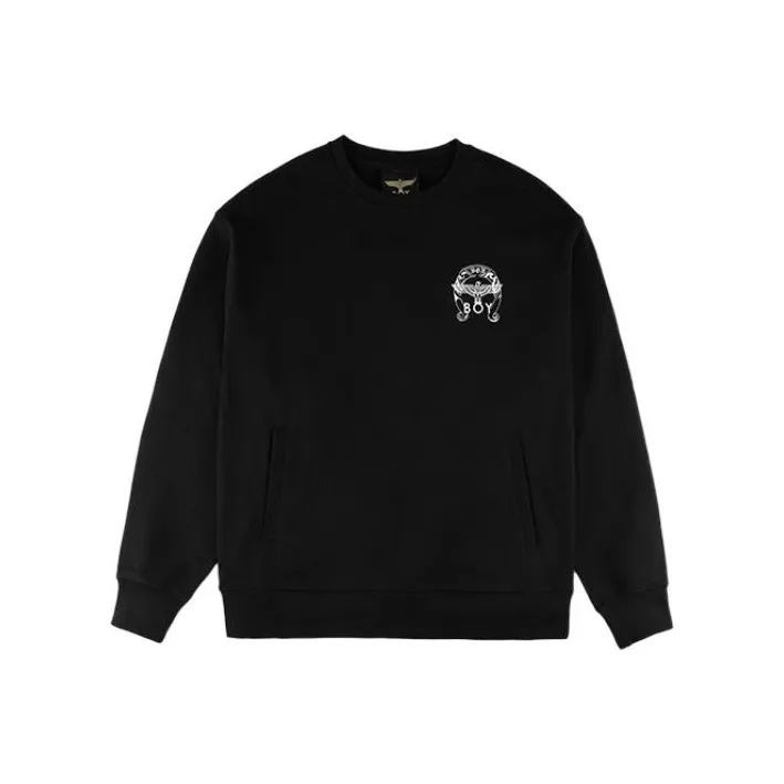 Boy London Sweatshirts Unisex Black-0