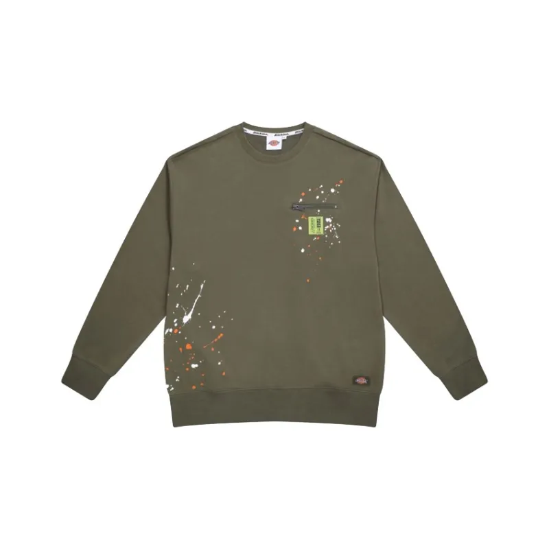 Dickies FW22 Sweatshirt Men's Army Green-0