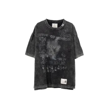 Maison Mihara Yasuhiro Graphic Printed Crewneck T Shirt