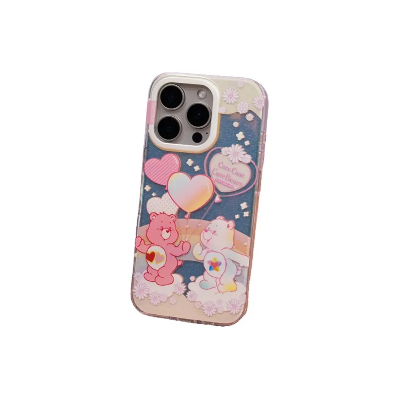 CARECASE TPU Material Care Bears Collaboration Sky Collection Phone Case Compatibility With Huawei Mate60 Pura70-0
