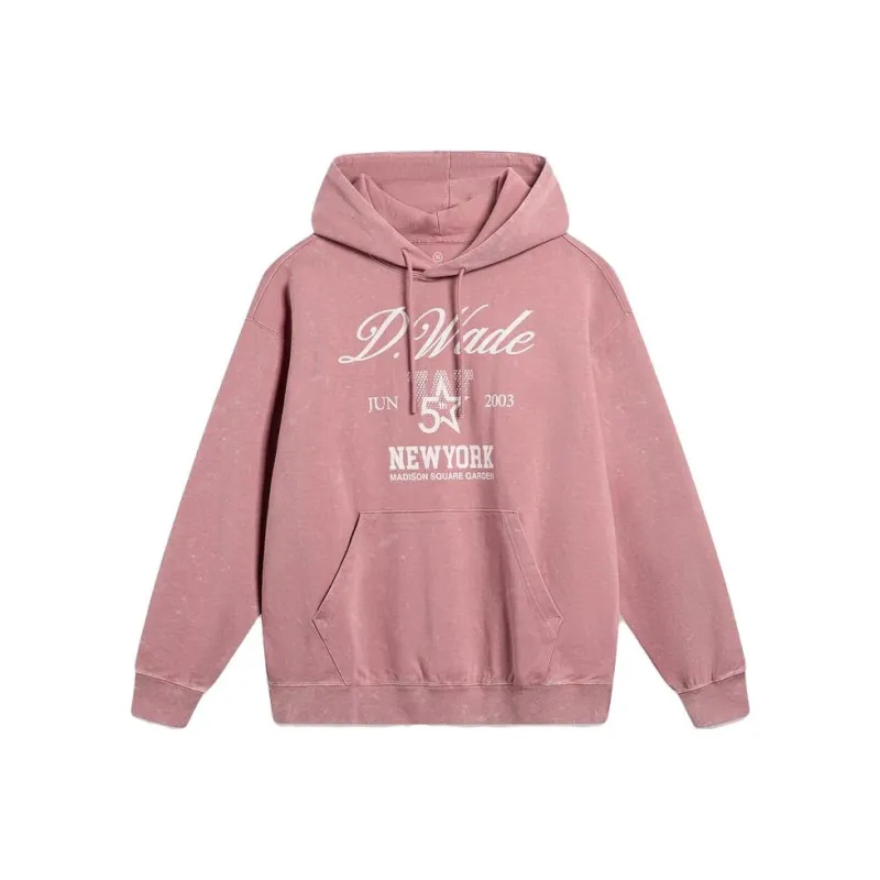 LiNing Sweatshirt Unisex Plum Pink-0
