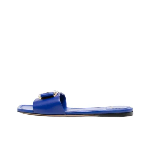 FERRAGAMO Slide Slippers Women's Blue