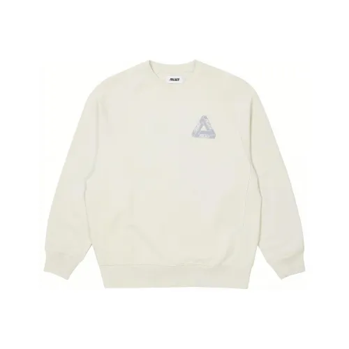 PALACE Sweatshirts Men Milk White