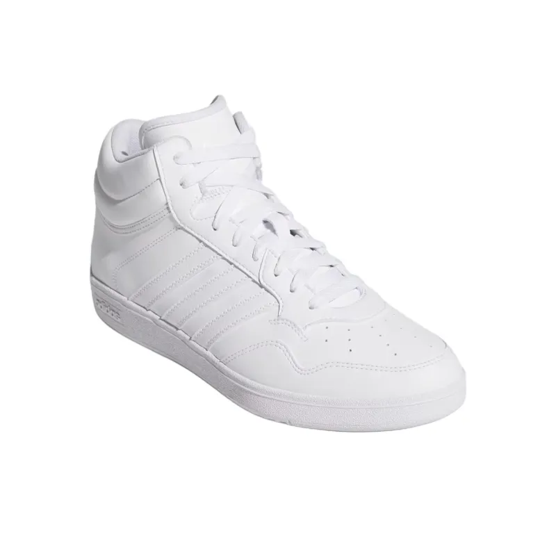 Adidas Hoops 4.0 Mid Cloud White Black-2