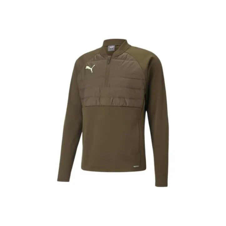 PUMA INDIVIDUAL LIGA Sweatshirts Men Dark Olive-0