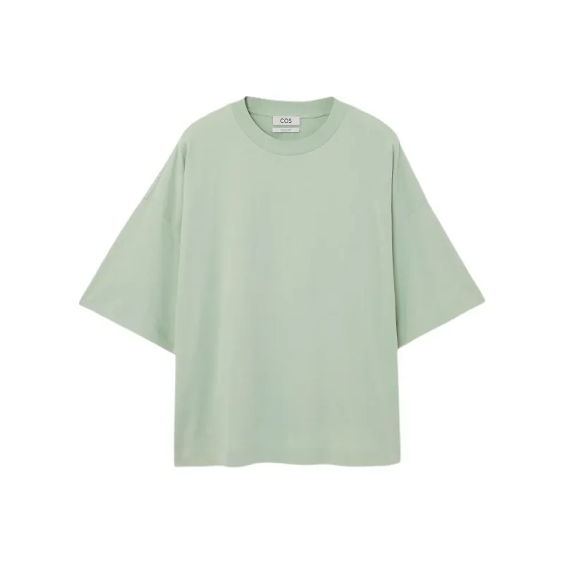 COS T Shirts Men Green-0