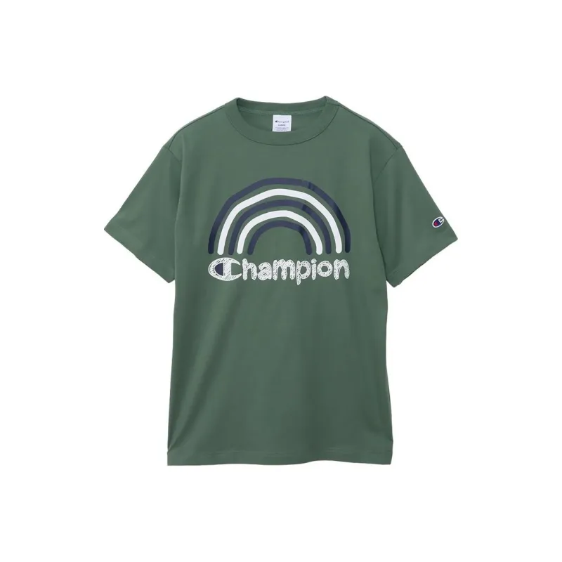 Champion FW24 T-Shirt Unisex Army Green-0
