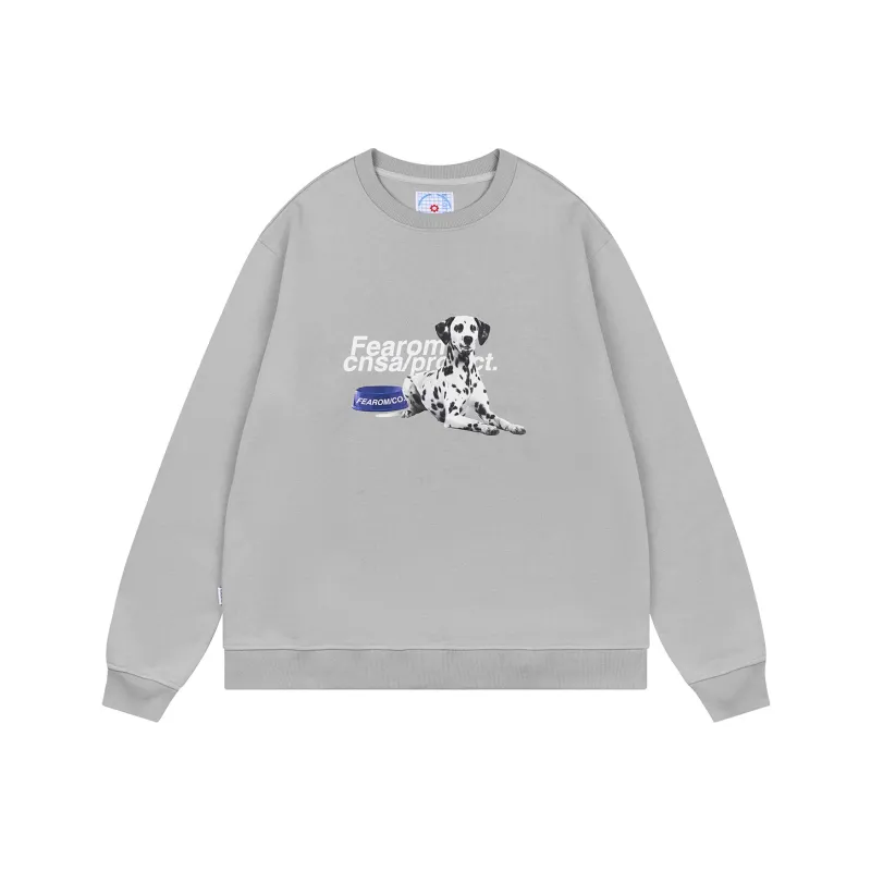 FEAROM Crew Neck Loose Fit Sweatshirt Unisex-0