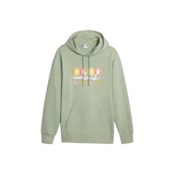 PUMA Sweatshirts Men Green Mist