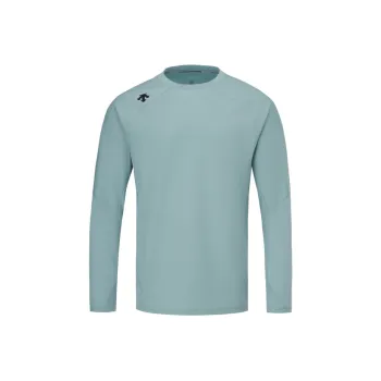 DESCENTE TRAINING Breathable Long Sleeved T Shirt Knitwear Men's