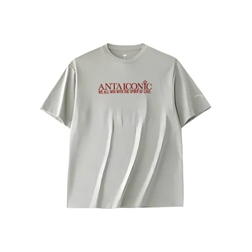 Anta T Shirt Men's Mushroom Gray