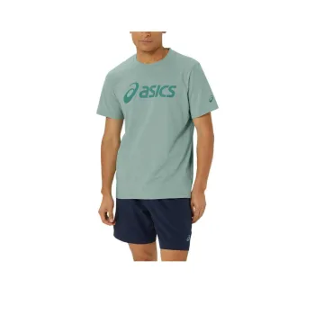 Asics GRAPHIC TEE T-Shirt Men's Gray Green