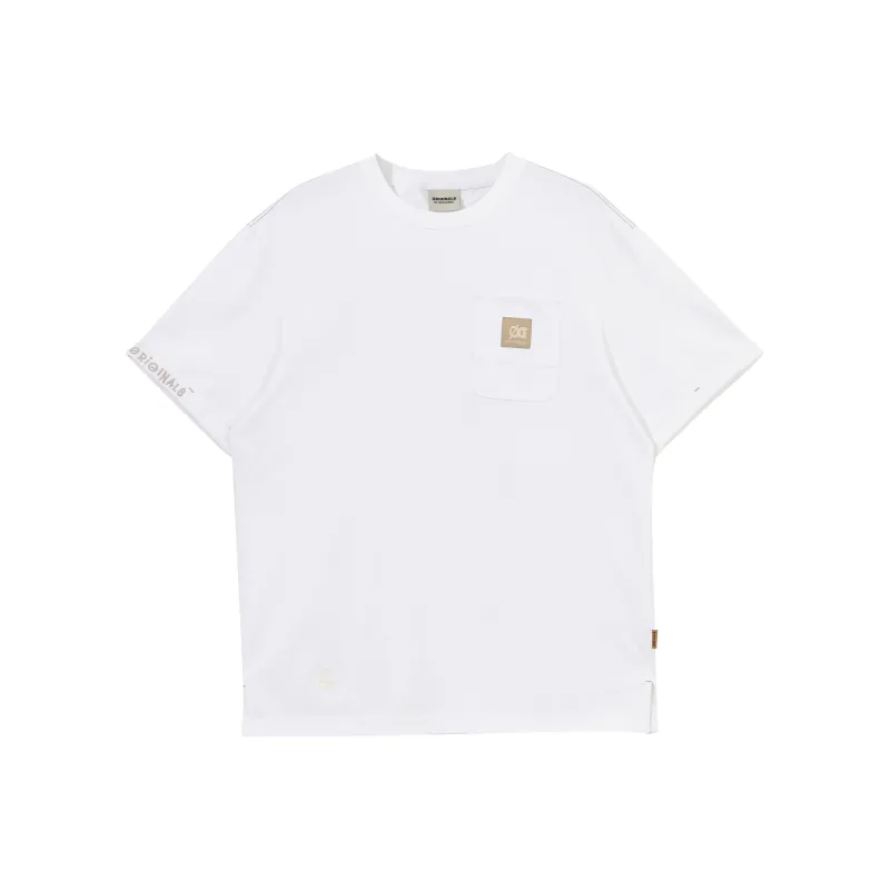 JACK&JONES T Shirts Unisex A06 Raw White-0