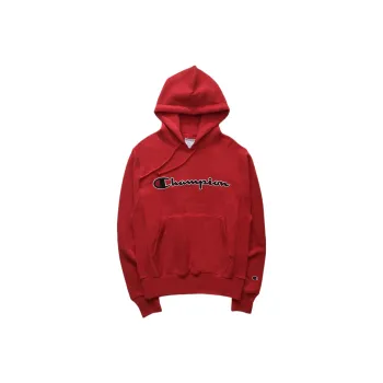 Champion Sweatshirt US Version Unisex Red