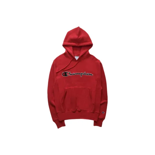 Champion Sweatshirt US Version Unisex Red