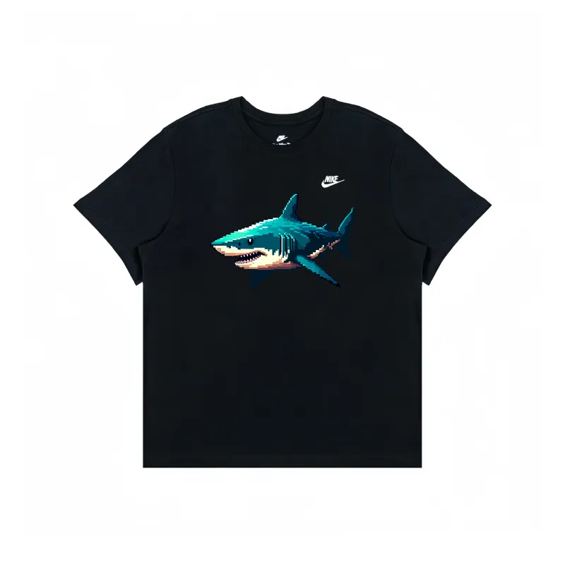Custom Apparel Nike T-Shirt Unisex Black-0