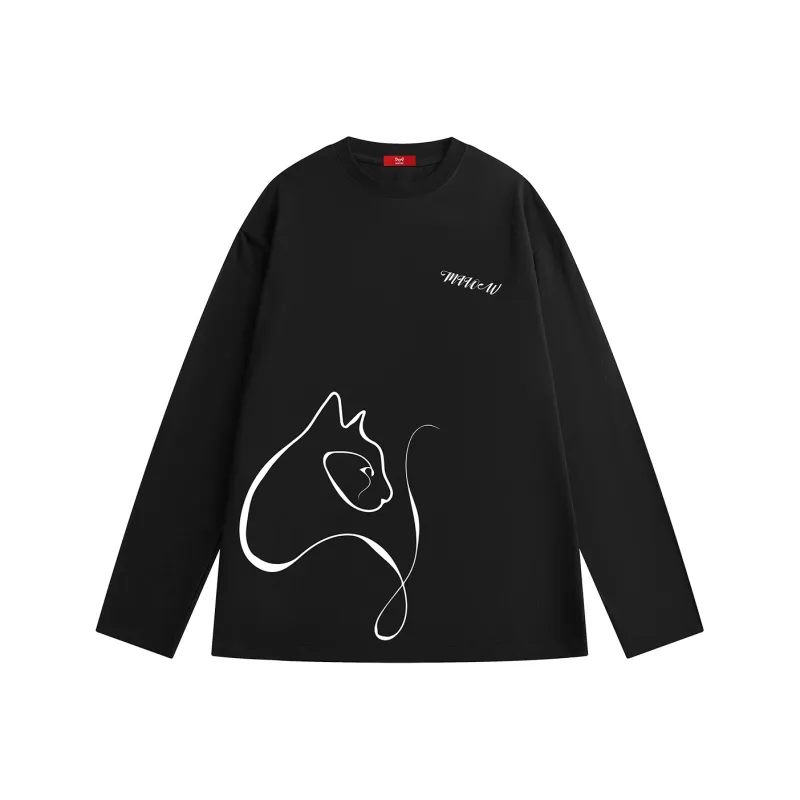 MIIOW Long Sleeved T Shirts Unisex-4