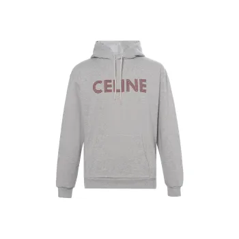 CELINE Sweatshirts Men Gray