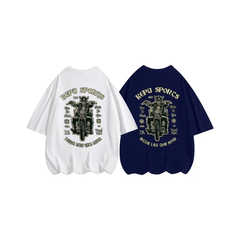 Kepu Short Sleeved T Shirts Unisex 2 Pack-7