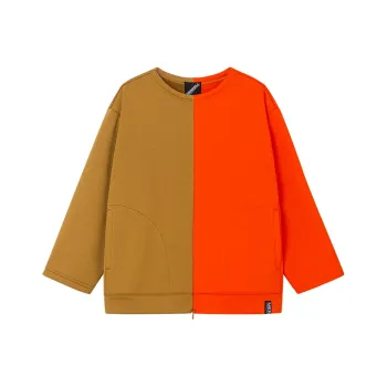 MERRELL Sweatshirts Unisex Khaki Orange