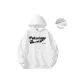 White[Hooded Thickened and Fleece-Lined]