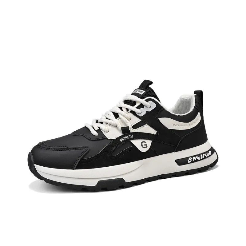 Meiretu Slip Resistant, Abrasion Resistant, Breathable Low Top Casual Shoes Men's-11