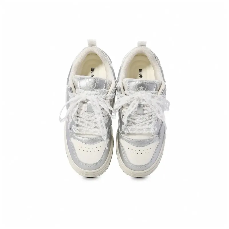 Circle Small Coverage Abrasion Resistant Lightweight Low Top Skateboard Shoes Women's-9