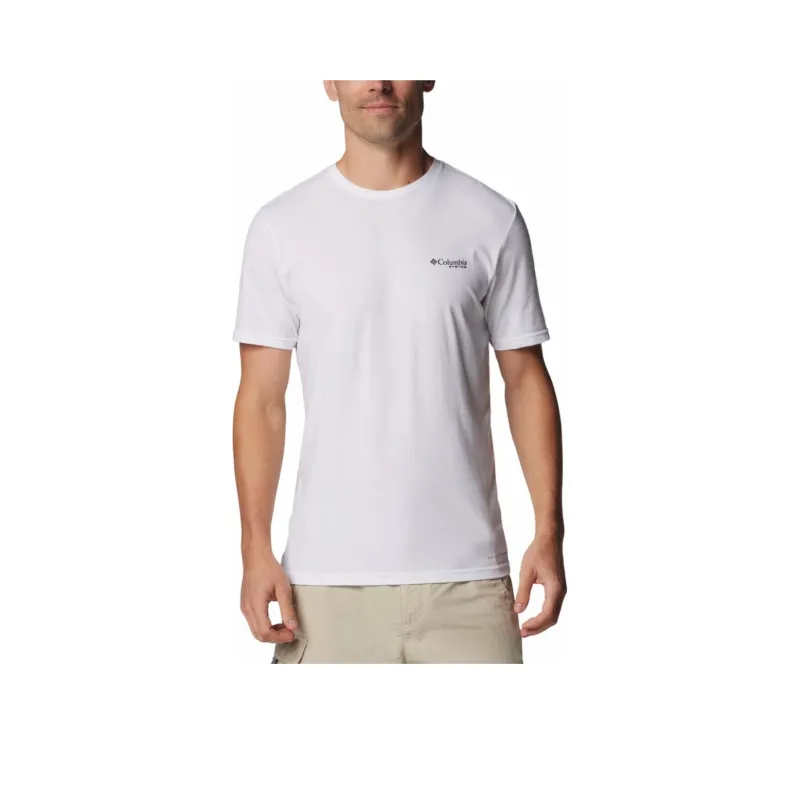 Columbia PFG TARPON RISE T-Shirt Men White-0