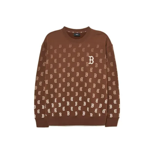 MLB Boston Red Sox Monogram Collection Jackets Coats Unisex Light Beige