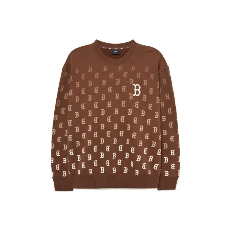 MLB Boston Red Sox Sweatshirts Unisex Brown-0