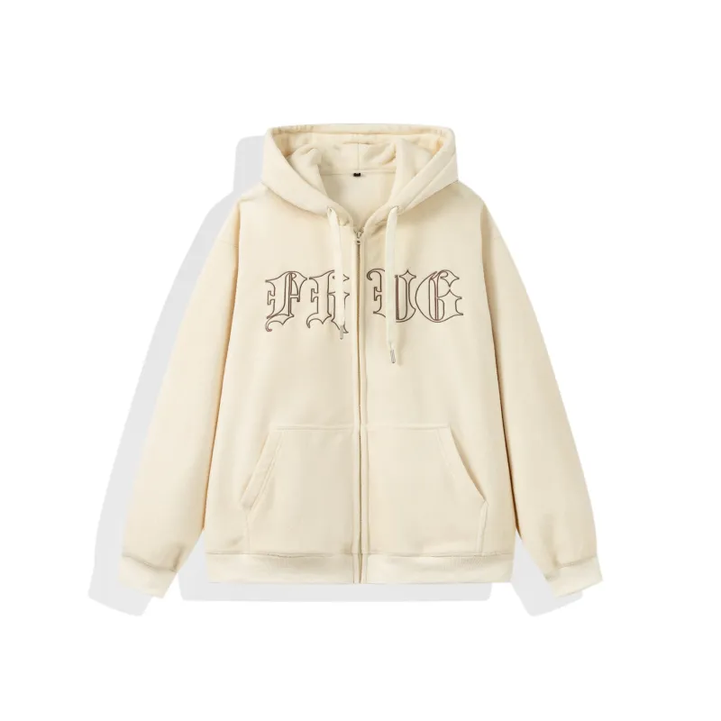 FORHUG Sweatshirt Unisex Light Apricot-0