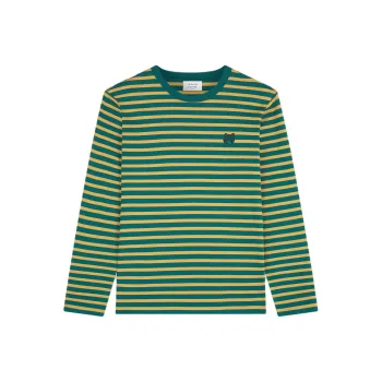 Maison Kitsune Fox Head Long sleeved T shirt
