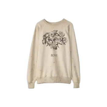 SAINT Mxxxxxx Rose print Crew neck Sweatshirt
