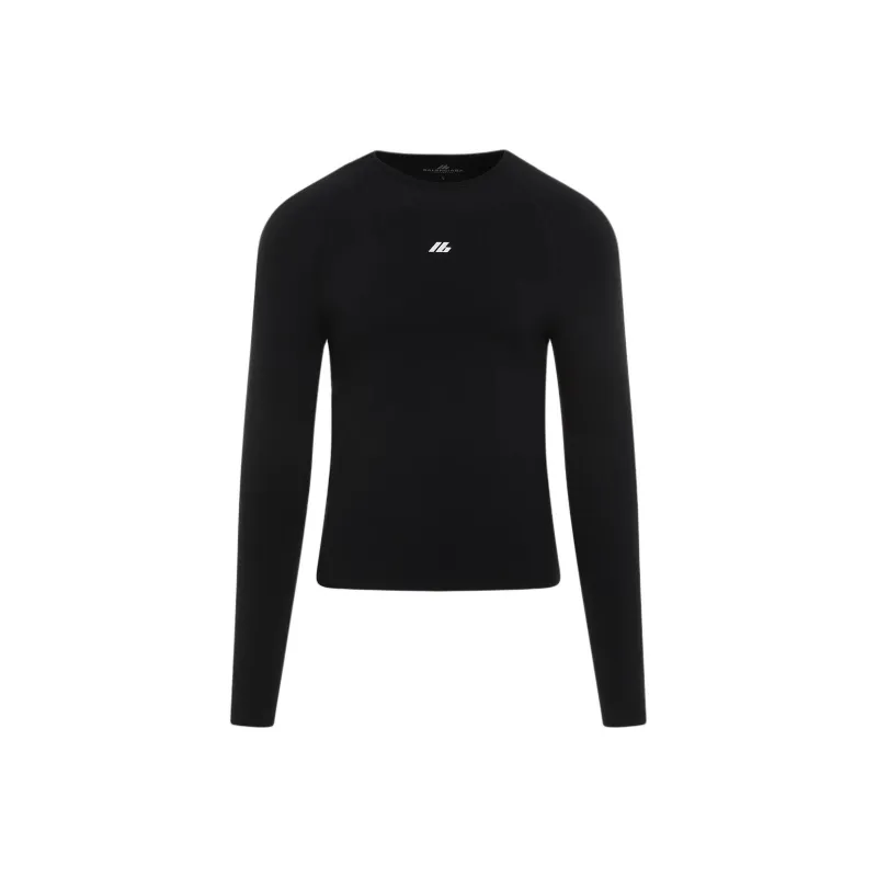 Balenciaga Logo Detailed Long Sleeve T Shirt-0