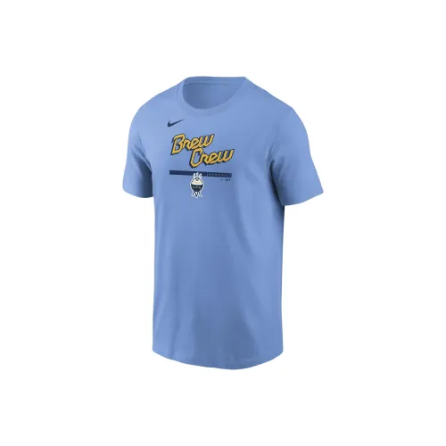Nike T-Shirt Milwaukee Brewing Company Team Men's Light Blue