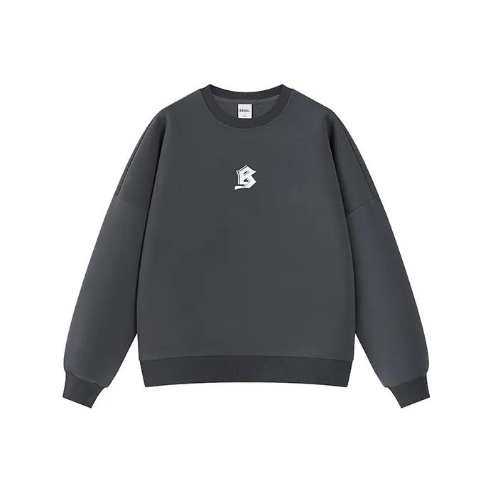 BAGGL Crew Neck Loose Fit Regular Sweatshirt Unisex-5