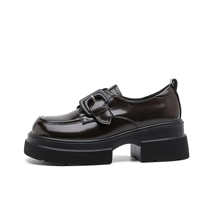 DAPHNE Loafers Women's Brown/Black-6