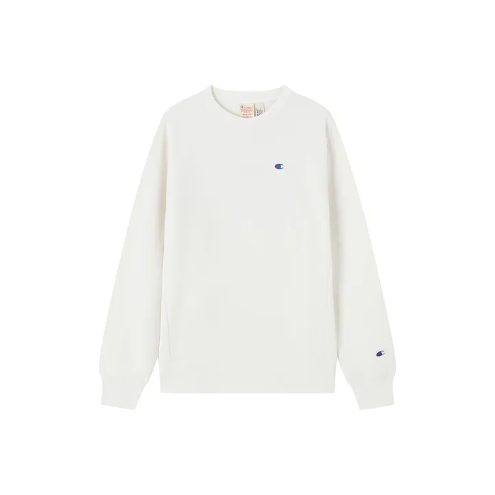 Champion Logo Embroidered Crewneck Sweatshirt-0