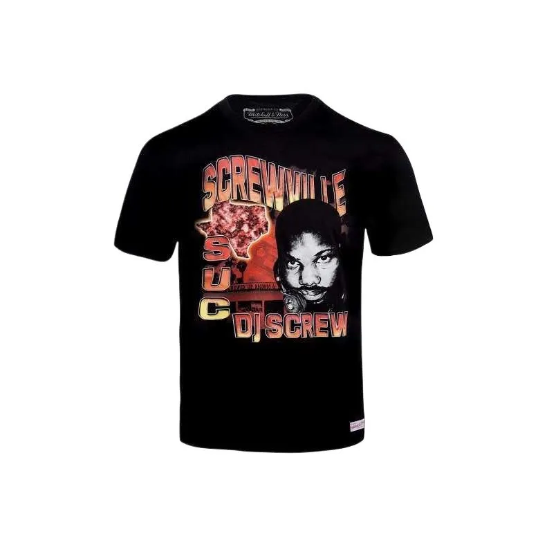Mitchell & Ness x DJ Screw SS21 T Shirt Unisex-1