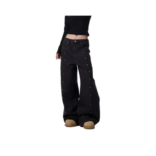 EOEI Jeans Women's Black