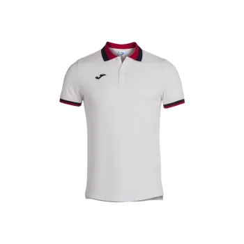 Joma Confort II T-Shirt Men White Red
