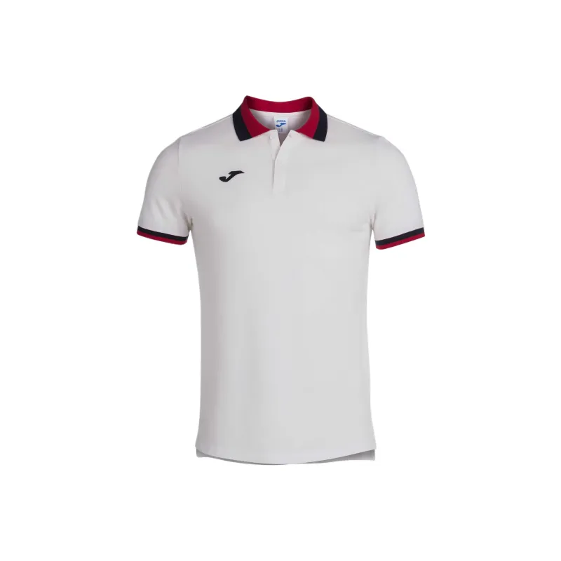 Joma Confort II T-Shirt Men White Red-0